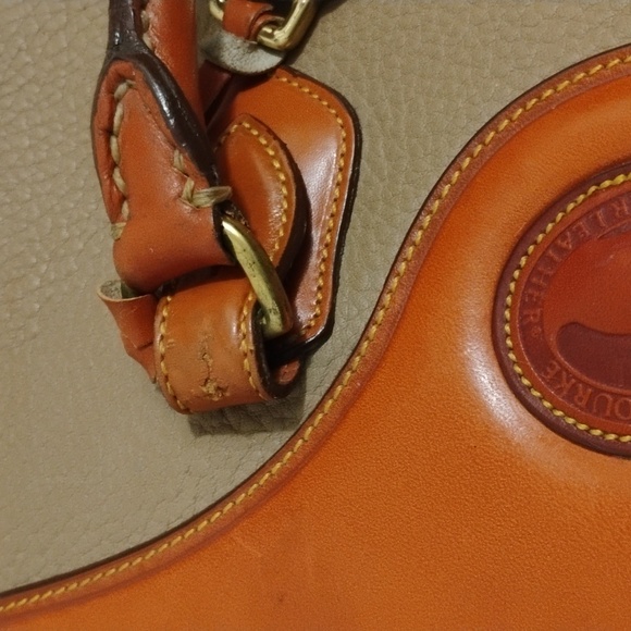 Dooney and Bourke Leather Satchel - Picture 6 of 15